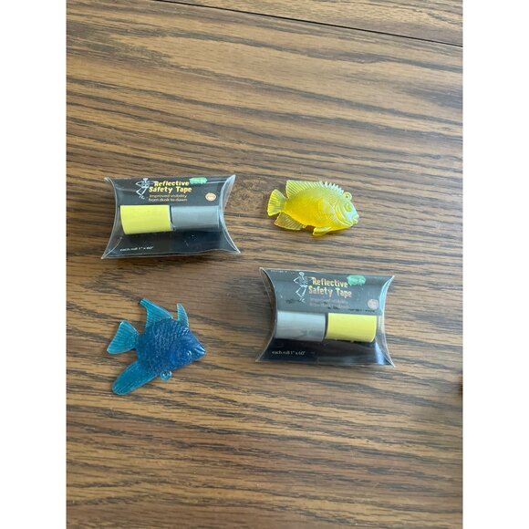 Assorted Fishing tackle lures bobbers safety tape - Picture 4 of 5